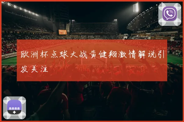 欧洲杯点球大战黄健翔激情解说引发关注
